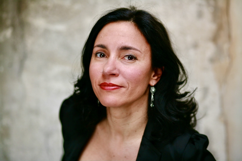 Florencia Avila, professeure de mime à Paris spécialisée en théâtre gestuel, formée avec le mime Marceau.